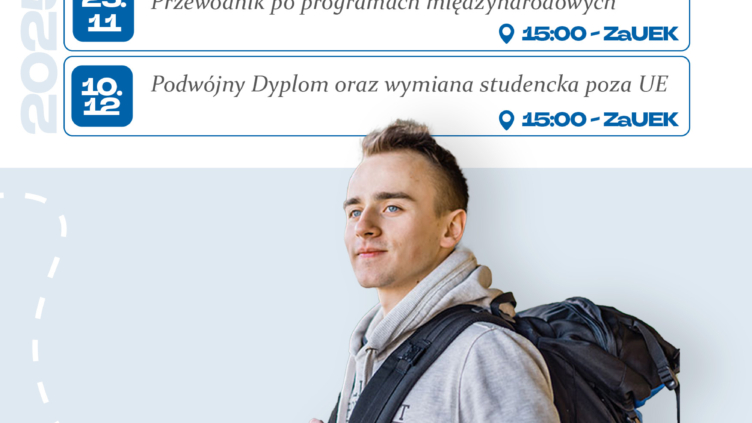 Otwórz się na świat z UEK! Rusza cykl spotkań „Mobilność z BPZ”