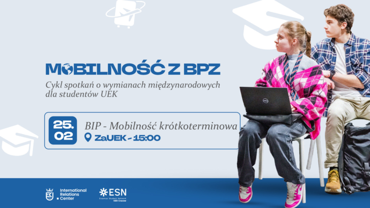 BIP – mobilność krótkoterminowa. Zaproszenie na kolejne spotkanie z cyklu „Mobilność z BPZ”